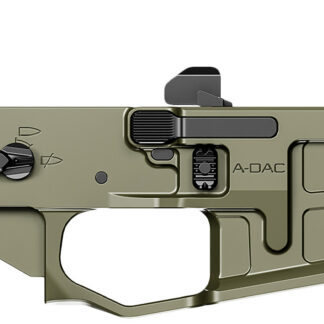 Radian Weapons R0391 A-DAC 15 Lower Receiver OD Green, Fully Ambi Controls, Talon 45/90 Safety, Ext. Bolt Catch, Left-Side Mag Release, Right-Side Bolt Release, Enhanced Takedown Pins