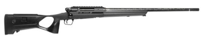 Savage Arms 58105 Impulse KLYM 6.5 PRC 2+1 24″ Carbon Fiber Threaded Barrel, Black Aluminum Receiver w/Picatinny Rail, Black Custom by FBT Synthetic Stock, Ambidextrous