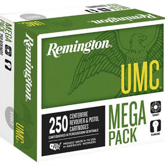 Remington UMC Handgun Ammo 9mm 115 gr. FMJ 250 rd.