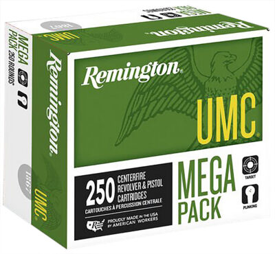 Remington UMC Handgun Ammo 9mm 115 gr. FMJ 250 rd.