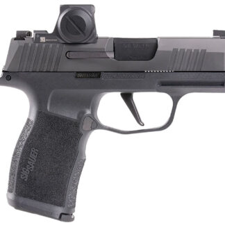 P365X 9MM LUGER SEMI-AUTO HANDGUN WITH ROMEO-X COMPACT P365X 9MM LUGER 3.1'' BBL (2)12RD MAGS BLK W/ROMEO-X COMPACT