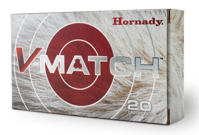 Hornady V-Match AMMO 6.5 CREEDMOOR 100 GR ELD-VT 20 Rds