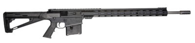 Great Lakes Firearms GL10LA30-06SSBLK AR-10  30-06 Springfield 5+1 24", Black, 20" M-Lok Handguard Fixed Hogue OverMolded Stock, A2 Grip, Muzzle Brake