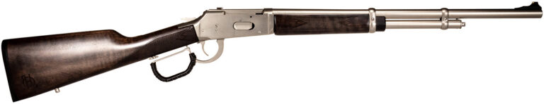 Heritage Mfg RS41020NI Range Side  410 Gauge 5+1 20" Nickel Steel Barrel, Nickel Receiver, Turkish Walnut Fixed Wood Stock