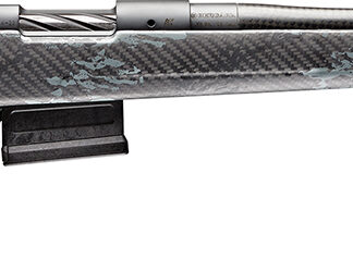 Bergara Rifles B14S751CF B-14 Crest 308 Win 5+1 20" Sniper Gray Cerakote #5 Contour Threaded Barrel, Sniper Gray Cerakote Steel Receiver, Black & Gray Sponge Fixed Carbon Fiber Stock