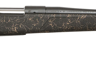 Bergara Rifles B14S901 B-14 Stoke 308 Win 4+1, 20" Graphite Black Cerakote #4.5 Contour Threaded Barrel, Graphite Black Cerakote Steel Receiver, Black Webbed Tan Fixed w/SoftTouch Synthetic Stock