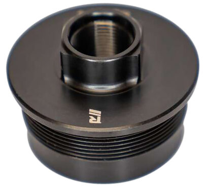 Rugged Suppressors DTM004 Universal Direct Thread Mount  M18x1 tpi, Black, Fits 1.375″-24 tpi Tube Threads