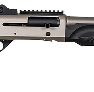 MAC 21000158 2 Tactical Marine 12 Gauge Semi-Auto 3" 5+1 18.50" Electroless Marine Nickel Steel Barrel & Picatinny Rail Steel Receiver, Black Fixed Synthetic Stock