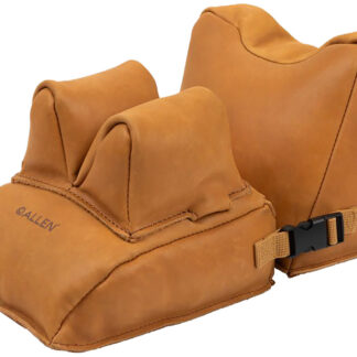 Allen 15125 Shooting Rest Combo Filled Front & Rear Light Brown Leather