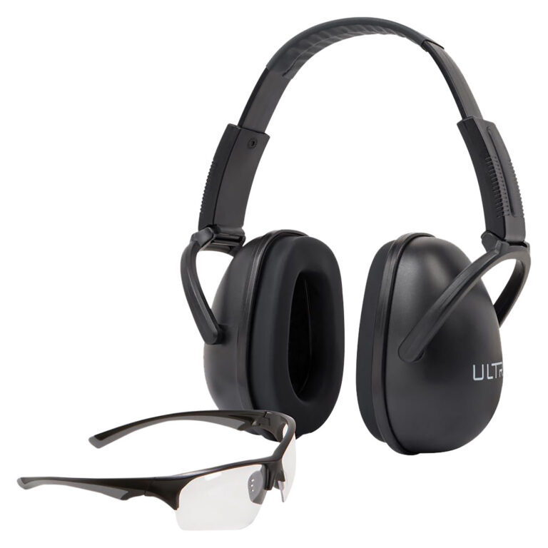 Allen 4158 Blocker Ear & Eye Protection Combo 23 dB Black