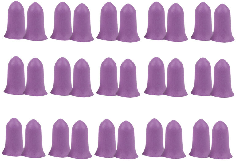 Allen 4134 Tapered Foam Ear Plugs 32 dB Purple 15 Pair