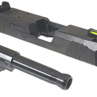 Ruger  Max-9 Slide Assembly Fits Ruger Max-9 9mm Luger, Black Optic Ready/Serrated Slide