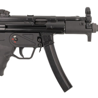 MAC 12750005 5K  9mm Luger 30+1 5.80" Black Phosphate Steel Threaded Barrel, Black Phosphate Optics Ready Receiver/Frame, Black Grip, Ambidextrous