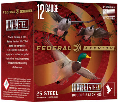 Federal PWUX1422 Premium  12Gauge 3" 1 1/4 oz 2 Shot 25 Per Box/10 Cs