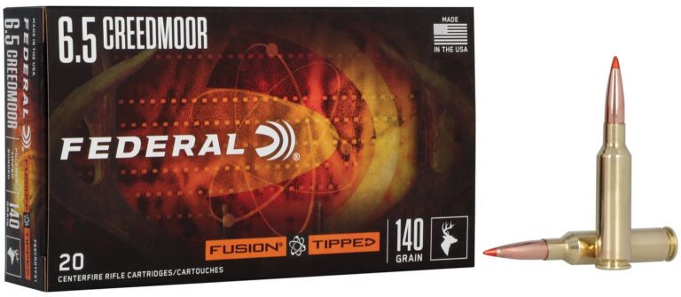 Federal F65CRDTFS1 Fusion  6.5Creedmoor 140gr Bonded Soft Point 20 Per Box/10 Case