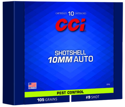 CCI Shotshell Pistol Ammo 10mm Auto 109gr. 9 Shot 10 rd.