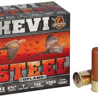 Hevi-Shot Hevi Steel Upland Shotgun Ammo 12 ga. 2.75 in. 1 oz. 6 Shot 25 rd.