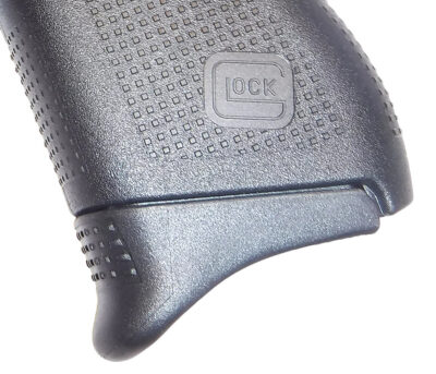 Pearce Grip PG43 Grip Extension  made of Polymer with Black Finish & 3/4" Additional Length for  Glock 43