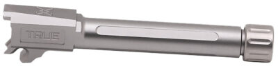 True Precision Inc TPP365XLBXT Sig P365  9mm 3.70″ Threaded Satin Stainless Steel Fits Sig P365XL/P365X-MACRO
