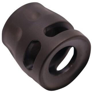 True Precision Inc TPSMICROBC Micro Compensator S-Type Black DLC 416R Stainless Steel 1/2″x28 Threads 9mm/380 ACP