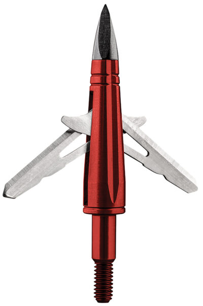 EVO-X Center Punch Broadhead (Rear Deploying) Red 3/pk