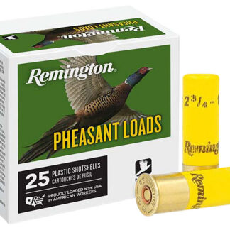 REMINGTON PHEASANT 20 GAUGE 2.75' 1OZ #6 25/BX PHEASANT LOAD 20 GAUGE 2-3/4'' 1OZ #6 SHOT 25/BOX