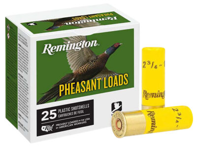 REMINGTON PHEASANT 20 GAUGE 2.75' 1OZ #6 25/BX PHEASANT LOAD 20 GAUGE 2-3/4'' 1OZ #6 SHOT 25/BOX