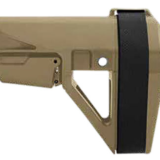 SBA5™ PISTOL STABILIZING BRACE SBA5 5 POSITION ADJUSTABLE PISTOL STABILIZING BRACE  FDE