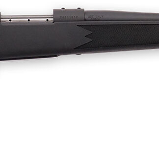 Weatherby VYT243NR0T Vanguard Synthetic Compact 243 Win 4+1 20" Matte Blued #1 Threaded Barrel, Matte Blued Drilled & Tapped Steel Receiver, Black Adjustable Synthetic Stock