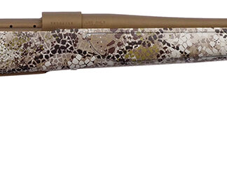 Weatherby VAP65PPR4T Vanguard Badlands 6.5 PRC 3+1 24" Burnt Bronze Cerakote #2 Threaded Barrel, Drilled & Tapped Steel Receiver, Badlands Approach Camo Monte Carlo w/Raised Comb Synthetic Stock