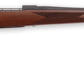 Weatherby VDT222RR4T Vanguard Sporter Full Size 22-250 Rem 5+1 24" Bead Blasted Blued #2 Threaded Barrel, Matte Blued Drilled & Tapped Steel Receiver, Grade A Turkish Walnut Monte Carlo Stock