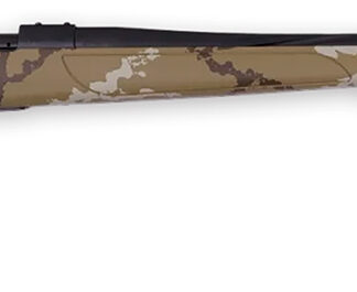 Weatherby VHH300NR6B Vanguard Outfitter Full Size 300 Win Mag 3+1 26" Black Cerakote #2 Fluted/Threaded Barrel & Drilled & Tapped Steel Receiver. Tan w/Brown & White Sponge Monte Carlo Synthetic Stock