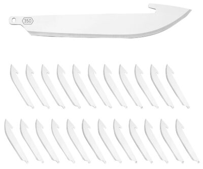 Outdoor Edge Razorsafe Replacement Blades 3.5 in. Drop Point 24 pk.