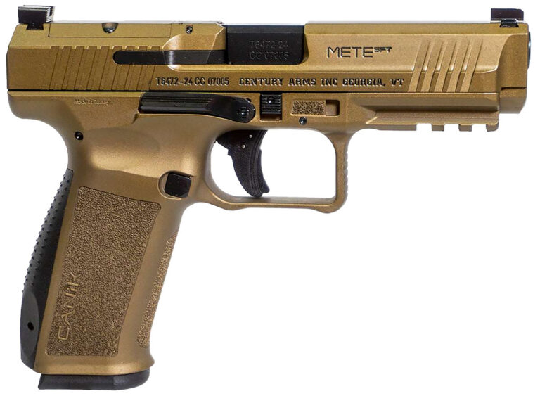 CENTURY CANIK METE SFT 9MM BURNT BRZ  PSTL 1-18RD,1-20RD