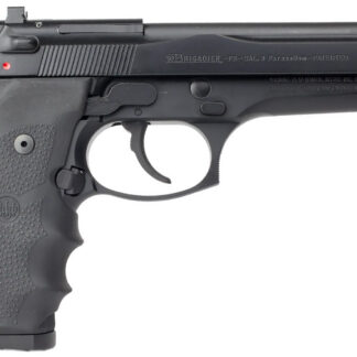 Beretta USA J92F700M 92FS Brigadier Full Size Frame 9mm Luger 15+1 4.70" Black Inox Steel Barrel, Black Bruniton Serrated Steel Slide, Black Aluminum Frame w/Beavertail, DA/SA, Ambidextrous