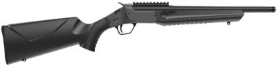 Rossi LWC044MBK LWC  44 Mag 1rd 16.50″ Black Oxide Threaded Barrel, Black Picatinny Rail Steel Receiver, Black Fixed Synthetic Stock