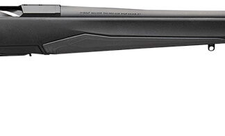 Browning 036003298 X-Bolt 2 Hunter Full Size 7mm PRC 3+1 24" Matte Black Threaded Sporter Barrel, Matte Black Drilled & Tapped Steel Receiver, Black Adjustable Vari-Tech w/Grip Module Synthetic Stock