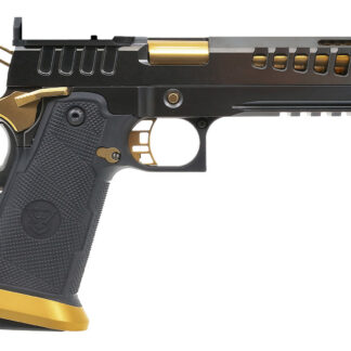 Watchtower Demolitia 1911DS - 25 ACP, Black and Gold Ported Barrel, 9", Single Shot, Core Package