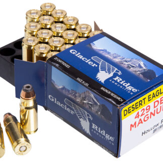 Magnum Research DEP429DE240JHP Desert Eagle  429DE 240gr Jacketed Hollow Point 20 Per Box/25 Case