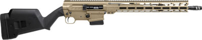 CMMG 55A520BCT Dissent BR4 *CA Compliant 5.56 NATO 10+1 16.10" Black Nitride Threaded Barrel, Coyote Tan Cerakote Picatinny Rail Aluminum Receiver, Magpul SGA Black Synthetic Stock
