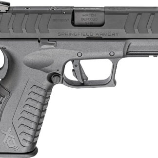 Springfield Armory XDME9389BOSPCA XD-M Elite OSP *CA Compliant Full Size Frame 9mm Luger 10+1 3.80" Black Melonite Match Grade Barrel, Black Melonite Optic Ready/Serrated Steel Slide, Black Polymer Frame w/Picatinny Rail, Adaptive Texture Grip, Ambidextro