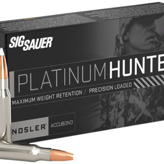 Sig Sauer E7RMPH16020 Platinum Hunter  7mmRem 160gr 20 Per Box/10 Case