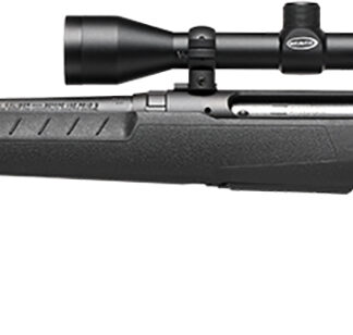 Savage Arms 32021 Axis XP Combo 270 Win 4+1 22" Matte Black Button Rifled Barrel, Matte Black Drilled & Tapped Carbon Steel Receiver, Fixed Sporter Black Synthetic Stock, Weaver 3-9x40mm, Left Hand