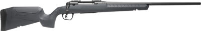 Savage Arms 32120 Axis 2 Compact 243 Win  4+1 20″ Matte Black Heavy Sporter Barrel, Matte Black Drilled & Tapped Carbon Steel Receiver, Fixed Matte Gray Synthetic Stock, Right Hand