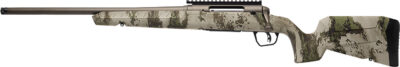 Savage Arms 32313 Axis 2 Pro Compact 350 Legend 4+1 18″ Gun Metal Bronze Cerakote Heavy Threaded Barrel & Picatinny Rail Carbon Steel Receiver, Fixed Woodland Camo Synthetic Stock, Left Hand