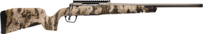 Savage Arms 32323 Axis 2 Pro 25-06 Rem 4+1 20″ Gun Metal Bronze Cerakote Heavy Sporter Threaded Barrel & Picatinny Rail Carbon Steel Receiver, Fixed Western Camo Synthetic Stock, Right Hand