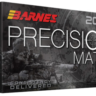 Barnes Bullets 32018 Precision Match  223Rem 77gr Match Burner OTM BT 20 Per Box/10 Case