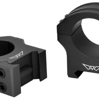 Warne 8501M HyperLite  Matte Black MagnaFusion Alloy 1" Tube Medium Maxima/Weaver/Picatinny