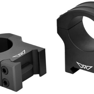 Warne 8502M HyperLite  Matte Black MagnaFusion Alloy 1" Tube High Maxima/Weaver/Picatinny