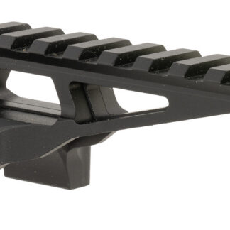 Warne 7859M DiviingBoard Mount  Black Aluminum 30mm Tube Picatinny Rail